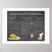 Kostspieliges Parenthood-Menü Poster (Vorne)