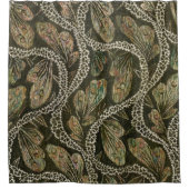 Kostüm (1938) Leaf-Pflanze Abstraktes Muster Duschvorhang (Vorderseite)