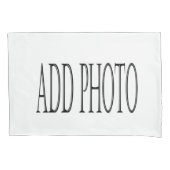 Kostüm addieren Ihren eigenen Fotokissenbezug Kissenbezug (Vorderseite)