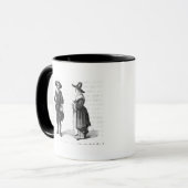 Kostüm der Pilger Tasse (Vorderseite Links)