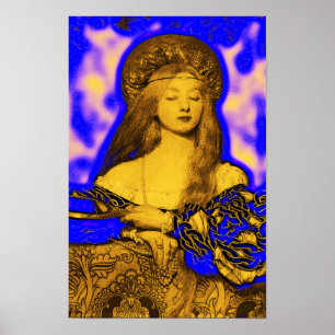 KOSTÜM-DESIGNER DER EITELKEITS-BEAUTY-FASHION POSTER