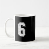 Kostüm-Duo 67 Six Seven Meme Lustig Kaffeetasse (Links)