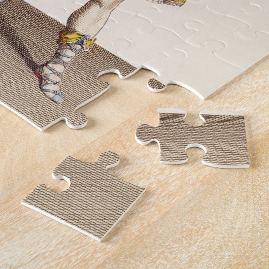 Kostüm für Apollo in der Oper "Phaethon", engrav Puzzle (Seite)