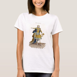 Kostüm für Apollo in der Oper "Phaethon", engrav T-Shirt