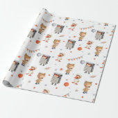 Kostüm für die Bärenhalterung Geschenkpapier (Ungerollt)