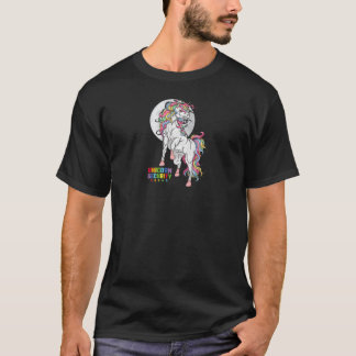 Kostüm für die Sicherheitslücke | Funny Unicorn Sq T-Shirt