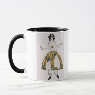 Kostüm für eine weibliche Marionette, von der Tasse