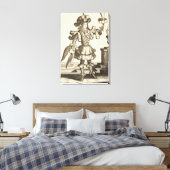 Kostüm für einen Feather Dealer, Pub von Gerard Va Leinwanddruck (Insitu (Schlafzimmer))