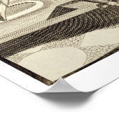 Kostüm für einen Feather Dealer, Pub von Gerard Va Poster (Ecke)