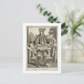 Kostüm für einen Schneider, Pub. von Gerard Valck Postkarte (Stehend Vorderseite)