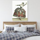 Kostüm für Furcht in 'Iphigenia in Tauris' und se Leinwanddruck (Insitu (Schlafzimmer))