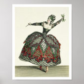 Kostüm für Furcht in 'Iphigenia in Tauris' und se Poster (Vorne)