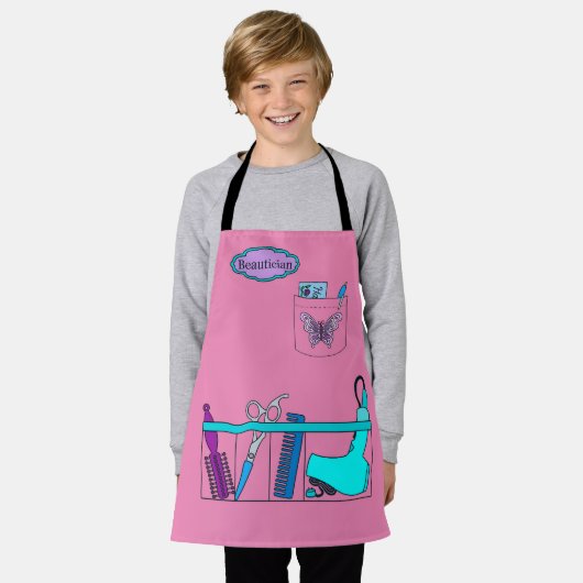 Kostüm für Kid's Haar Dresser Schürze (Getragen)