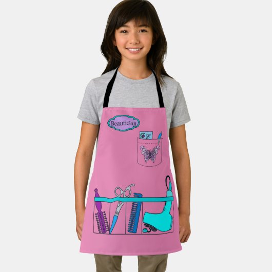 Kostüm für Kid's Haar Dresser Schürze (Insitu)