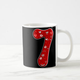 Kostüm für Paare Duo 67 Meme Six Seven Nummer 7 Va Kaffeetasse