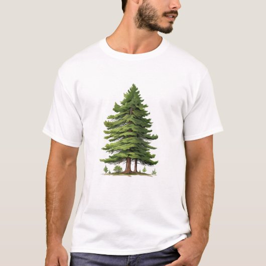 Kostüm für Pinaceae Pine T-Shirt (Vorderseite)