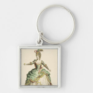 Kostüm für Venus in einigen Opern, graviert durc Schlüsselanhänger
