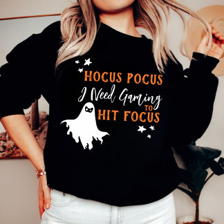 Kostüm Hocus Pokus Ich brauche Spiele, um den Foku Sweatshirt