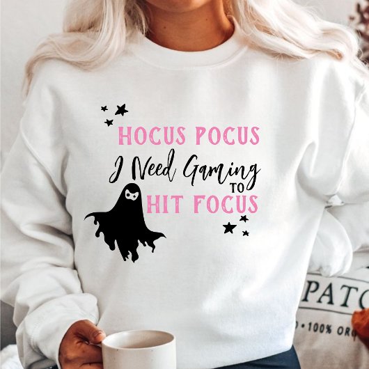 Kostüm Hocus Pokus Ich brauche Spiele, um den Foku Sweatshirt