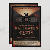 Kostüm-Party-laden gespenstisches Einladung (Vorne/Hinten)