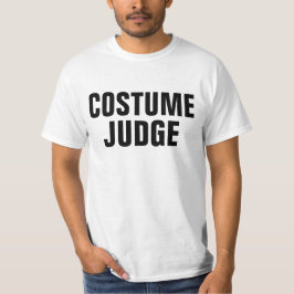Kostüm-Richter-lustiges Halloween-Party T-Shirt