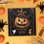 Kostüm Spooky Party Halloween Einladung