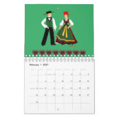Kostüm Tradinel d'Alsace, Frankreich Kalender (Feb 2027)