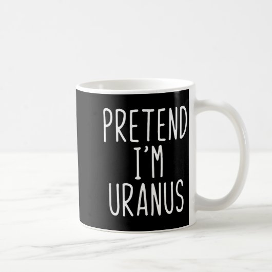 Kostüm Uranus Halloween Faul Kinder Planet Kaffeetasse (Rechts)