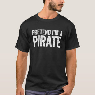 Kostüm zum Verkleiden als Pirat T-Shirt