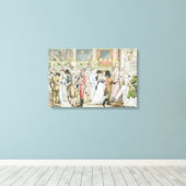 Kostümball an der Oper nach 1800 Leinwanddruck (Insitu (Holzboden))