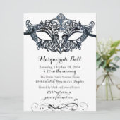 Kostümball-Einladungen Einladung (Stehend Vorderseite)