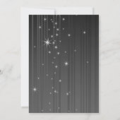 Kostümball-Hochzeits-Einladung Einladung (Rückseite)