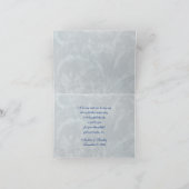 Kostümball-Karneval-Hochzeit danken Ihnen Dankeskarte (Innenseite)