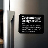 Kostümbildner - Definition - Film 3" x 4" Flex Magnet