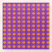 Kostümdesign Pumpkin Lila Untersetzer (Vorderseite)