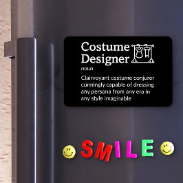 Kostümdesigner Definition Film-Crew 4" x 6" Flex Magnet