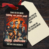 Kostüme Cocktails 50er Halloween Gefallen Siegel Geschenkanhänger