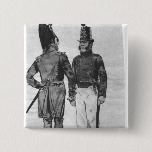 Kostüme der französischen Marinesoldaten von 1804 Button (Vorderseite)