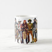 Kostüme des Alten Westens Kaffeetasse (Mittel)