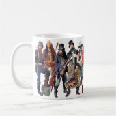 Kostüme des Alten Westens Kaffeetasse (Links)