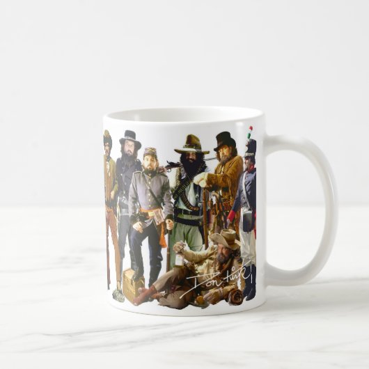 Kostüme des Alten Westens Kaffeetasse (Rechts)