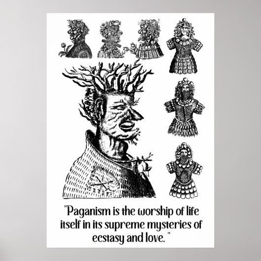 Kostüme des antiken Heidentums Poster (Vorne)