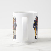 Kostüme des Wilden Westens Jumbo-Tasse (Rückseite)