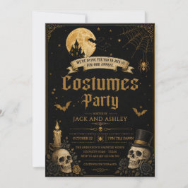 Kostüme Erwachsene Halloween-Party Einladung