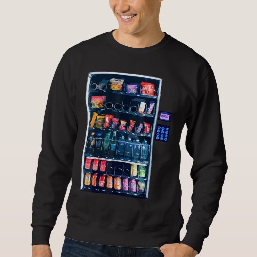 Kostüme für Halloween-Maschinensilvester Sweatshirt (Vorderseite)