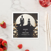 Kostüme Männer Erwachsene Tuxedo Bold Schwarze Kra Serviette (Beispiel)