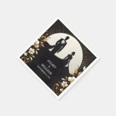 Kostüme Männer Erwachsene Tuxedo Bold Schwarze Kra Serviette (Ecke)