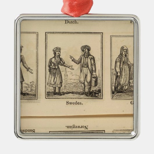 Kostüme Ornament Aus Metall (Vorne)