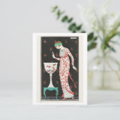 Kostüme Parisien von Barbier Postkarte (Stehend Vorderseite)