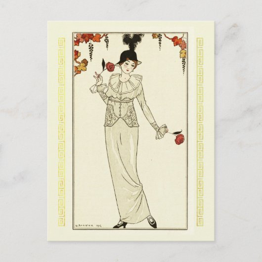 Kostüme Parisiens, Nr. 8 (1912) Postkarte (Vorderseite)
